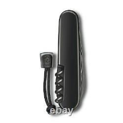 Victorinox Swiss Army Pocket Knife Spartan Onyx Monochrome Black 1.3603.31P