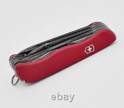 Victorinox Swiss Army Pocket Knife Tradesman Red 111mm Slide Lock 0.9053