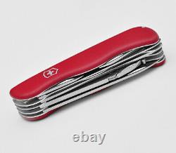 Victorinox Swiss Army Pocket Knife Tradesman Red 111mm Slide Lock 0.9053