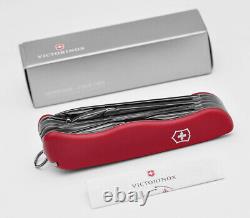 Victorinox Swiss Army Pocket Knife Tradesman Red 111mm Slide Lock 0.9053