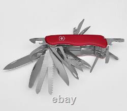 Victorinox Swiss Army Pocket Knife Workchamp XL Red 111mm Slide Lock 0.9064. XL
