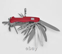 Victorinox Swiss Army Pocket Knife Workchamp XL Red 111mm Slide Lock 0.9064. XL