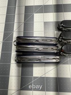 Victorinox Swiss Army Pocket Knives Lot OF 6 Climbers 8750