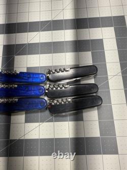 Victorinox Swiss Army Pocket Knives Lot OF 6 Climbers 8750