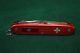 Victorinox Swiss Army Rare Pioneer Model BSA Red Alox Knife