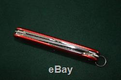 Victorinox Swiss Army Rare Pioneer Model BSA Red Alox Knife