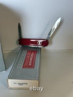 Victorinox Swiss Army Red Ambassador Case Of 12 Knives