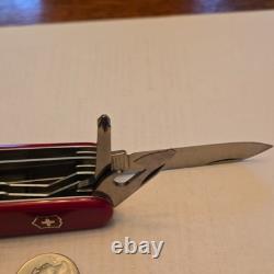 Victorinox Swiss Army Red Multi-tool Pliers Scissors Saw Corkscrew