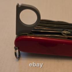 Victorinox Swiss Army Red Multi-tool Pliers Scissors Saw Corkscrew