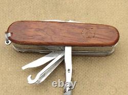 Victorinox Swiss Army SWISSCHAMP Model Nice Walnut Handles Near Mint Knife