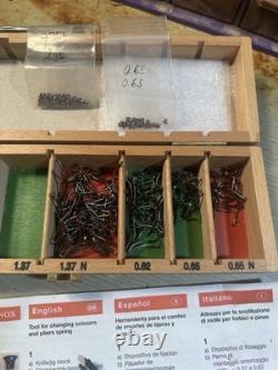 Victorinox Swiss Army Scissors and Pliers Spring & Screws Repair Kit HTF 9.6100