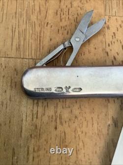 Victorinox Swiss Army Sterling Silver Classic SD Swiss Army Knife