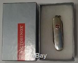Victorinox Swiss Army Sterling Silver Polished Pocket Knife