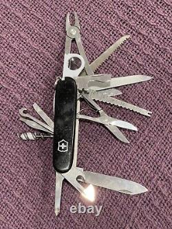 Victorinox Swiss Army Swiss Champ Pocket Knife (Black) READ DESCRIPTION