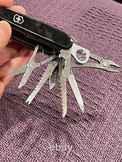 Victorinox Swiss Army Swiss Champ Pocket Knife (Black) READ DESCRIPTION