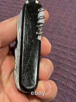 Victorinox Swiss Army Swiss Champ Pocket Knife (Black) READ DESCRIPTION