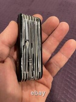 Victorinox Swiss Army Swiss Champ Pocket Knife (Black) READ DESCRIPTION