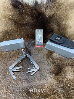 Victorinox Swiss Army Swiss Tool Spirit With Stainless Handle Knife Mint In Box+