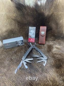Victorinox Swiss Army Swiss Tool Spirit X With Stainless Handle Knife Mint Box++