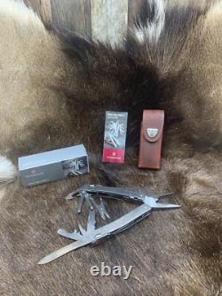 Victorinox Swiss Army Swiss Tool Spirit X With Stainless Handle Knife Mint Box++