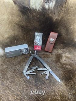 Victorinox Swiss Army Swiss Tool Spirit X With Stainless Handle Knife Mint Box++
