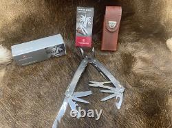 Victorinox Swiss Army Swiss Tool Spirit X With Stainless Handle Knife Mint Box++