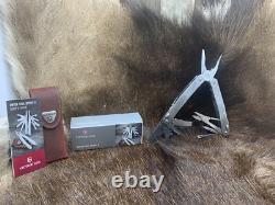 Victorinox Swiss Army Swiss Tool Spirit X With Stainless Handle Knife Mint Box++