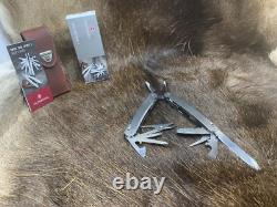 Victorinox Swiss Army Swiss Tool Spirit X With Stainless Handle Knife Mint Box++