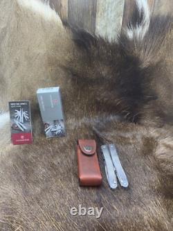 Victorinox Swiss Army Swiss Tool Spirit X With Stainless Handle Knife Mint Box++