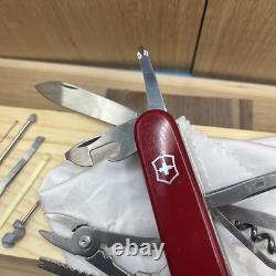 Victorinox Swiss Army SwissChamp Multi-Tool Pocket Knife Red Pen Pin Tweezers