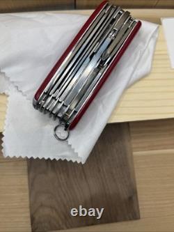Victorinox Swiss Army SwissChamp Multi-Tool Pocket Knife Red Pen Pin Tweezers