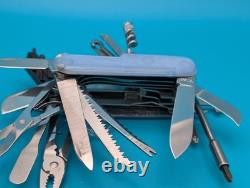 Victorinox Swiss Army SwissChamp XLT Pocket Knife Multi-Tool! Glow in the Dark
