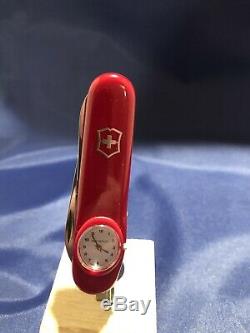 Victorinox Swiss Army Timekeeper Knife Used VGC New Time Piece New Scales