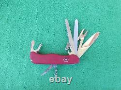 Victorinox Swiss Army Tradesman 111mm Slide Locking Folding Pocket Knife Tool