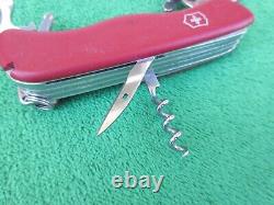 Victorinox Swiss Army Tradesman 111mm Slide Locking Folding Pocket Knife Tool