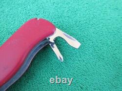 Victorinox Swiss Army Tradesman 111mm Slide Locking Folding Pocket Knife Tool