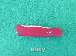 Victorinox Swiss Army Tradesman 111mm Slide Locking Folding Pocket Knife Tool