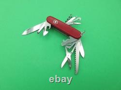Victorinox Swiss Army Woodsman 91mm Red Folding Pocket Knife Multi Tool
