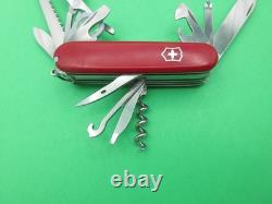 Victorinox Swiss Army Woodsman 91mm Red Folding Pocket Knife Multi Tool