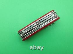 Victorinox Swiss Army Woodsman 91mm Red Folding Pocket Knife Multi Tool