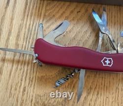 Victorinox Swiss Army Workchamp Knife Never Used In Box Smrt3