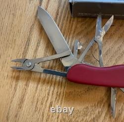Victorinox Swiss Army Workchamp Knife Never Used In Box Smrt3
