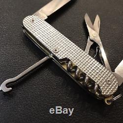 Victorinox Swiss Army knife Titanium Scales Brass Liner Custom NEW 91 mm
