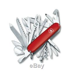 Victorinox Swiss Champ Red Swiss Army Pocket Knife 91 MM 33 Tools