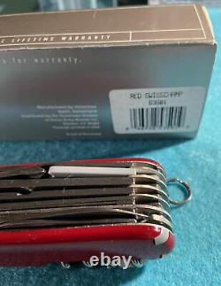 Victorinox Swiss Champ Swiss Army Knife 53501 RED NEW 33 Functions MIB