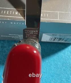 Victorinox Swiss Champ Swiss Army Knife 53501 RED NEW 33 Functions MIB