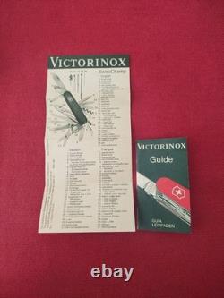 Victorinox SwissChamp 1.6795 White Officier Suisse Box Papers Pouch Complete