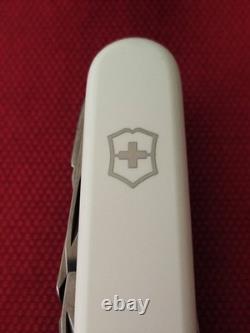 Victorinox SwissChamp 1.6795 White Officier Suisse Box Papers Pouch Complete