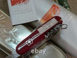 Victorinox SwissChamp 100th Anniversary Edition Swiss Army Knife Rare NIB Mint