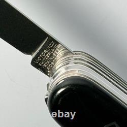 Victorinox SwissChamp Quartz Black Working Watch Plus Scales Mint